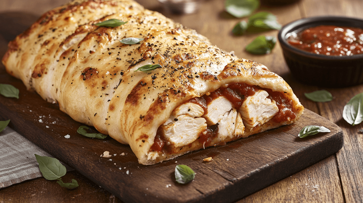 Chicken Parmesan Calzone