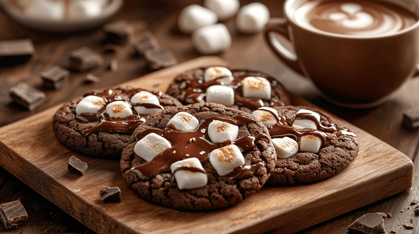 Hot Chocolate Cookies